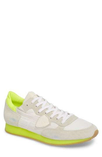 Men's Philippe Model Tropez Low Top Sneaker .5us / 39eu - White
