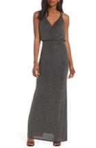 Women's Vince Camuto Blouson Gown - Black