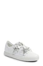 Women's Kennel & Schmenger Town Floral Embellished Sneaker .5 M - White