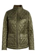 Women's Barbour Filey Water Resistant Quilted Jacket Us / 10 Uk - Green