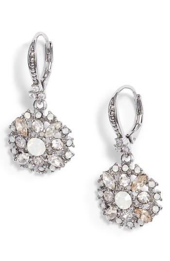 Women's Marchesa Small Drop Sparkle Earrings