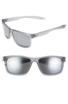 Men's Nike Essential Chaser 59mm Sunglasses - Matte Black Green/ Dark Grey