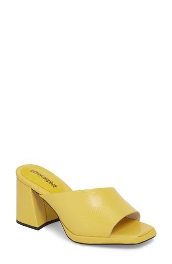 Women's Jeffrey Campbell Suzuci Sandal M - Yellow