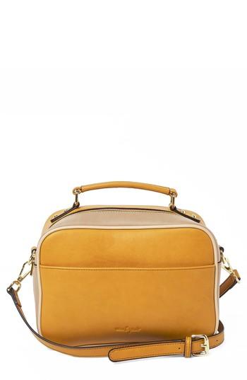 Urban Originals Love Bird Faux Leather Satchel - Yellow