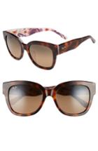 Women's Maui Jim 54mm Rhythm Polarized Sunglasses - Tortoise/ Pink/ Bronze