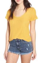 Women's Pst By Project Social T Scoop Neck Tee - Yellow