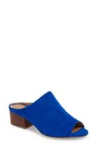 Women's Linea Paolo Cinch Block Heel Mule M - Blue