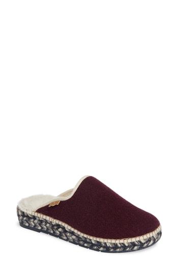 Women's Toni Pons Mysen Faux Fur Lined Espadrille Slipper -7.5us / 38eu - Purple