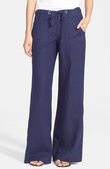 Women's Joie Wide Leg Linen Pants