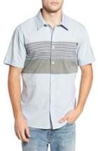 Men's O'neill Altair Stripe Sport Shirt, Size - Blue