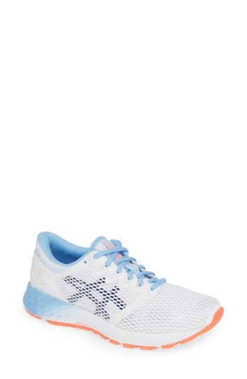 Women's Asics Roadhawk Ff 2 Running Shoe B - White