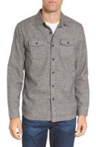 Men's Grayers Harrison Heritage Flannel Shirt, Size - Grey
