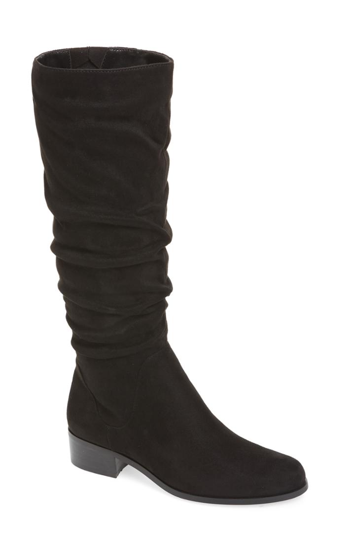 Women's Charles By Charles David Guru Slouchy Knee High Boot .5 M - Black