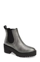 Women's Linea Paolo Tate Platform Chelsea Boot M - Metallic
