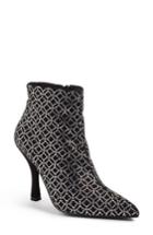 Women's Jeffrey Campbell Brillo Crystal Embellished Bootie M - Black