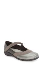 Women's Naot 'luga' Mary Jane Wedge Us / 39eu - Grey