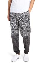 Men's Adidas Originals Camo Dip Dye Pants - Black
