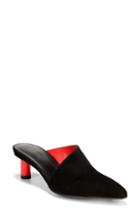 Women's Via Spiga Freya Asymmetrical Mule M - Black