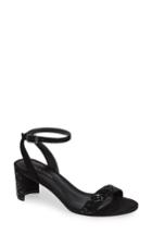Women's Pelle Moda Moira Crystal Embellished Sandal .5 M - Black