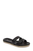 Women's Splendid Brittani Slide Sandal .5 M - Black