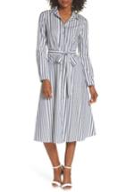 Women's Felicity & Coco Rachel Stripe Shirtdress - White