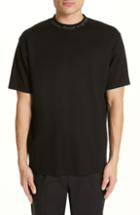 Men's Acne Studios Navid Logo Collar T-shirt, Size - Black