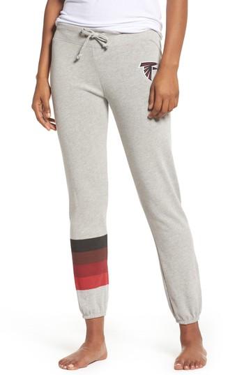 Women's Junk Food Nfl Atlanta Falcons Hacci Sweatpants, Size Xxl - Grey