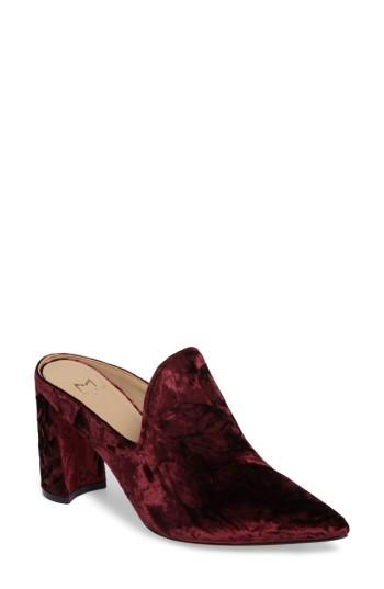 Women's Marc Fisher Ltd Hilda Pointy Toe Mule .5 M - Burgundy