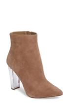 Women's Jessica Simpson Teddi Crescent-heel Bootie M - Brown