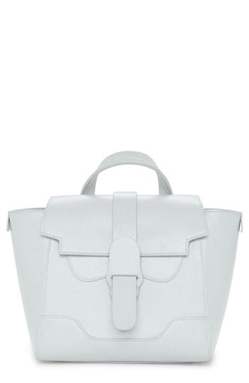 Senreve Mini Maestra Leather Satchel - Metallic