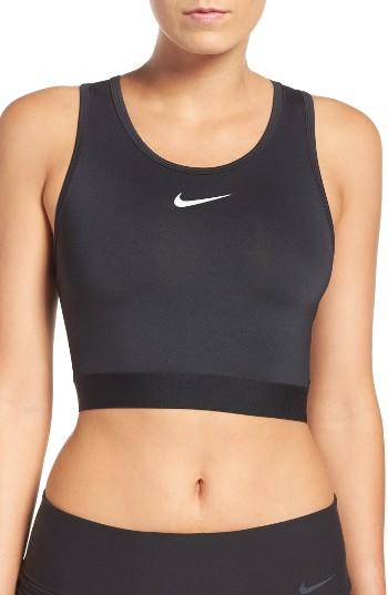 Women's Nike Pro Hypercool Crop Tank - Black