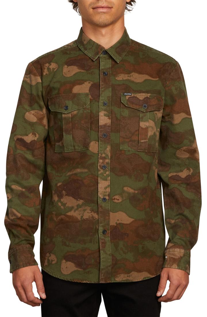 Men's Volcom Huckster Heavyweight Sport Shirt
