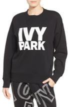 Women's Ivy Park Logo Sweatshirt, Size - Black