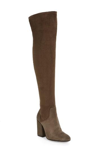 Women's Charles David Clarice Over The Knee Boot Us / 35eu - Brown