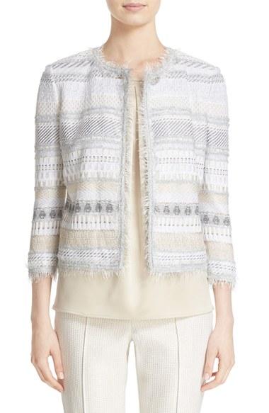 Women's St. John Collection Merengue Knit Jacket