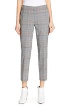 Women's Lewit Windowpane Plaid Stretch Wool Pants