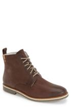 Men's Lloyd 'steven' Plain Toe Genuine Shearling Boot .5 M - Brown