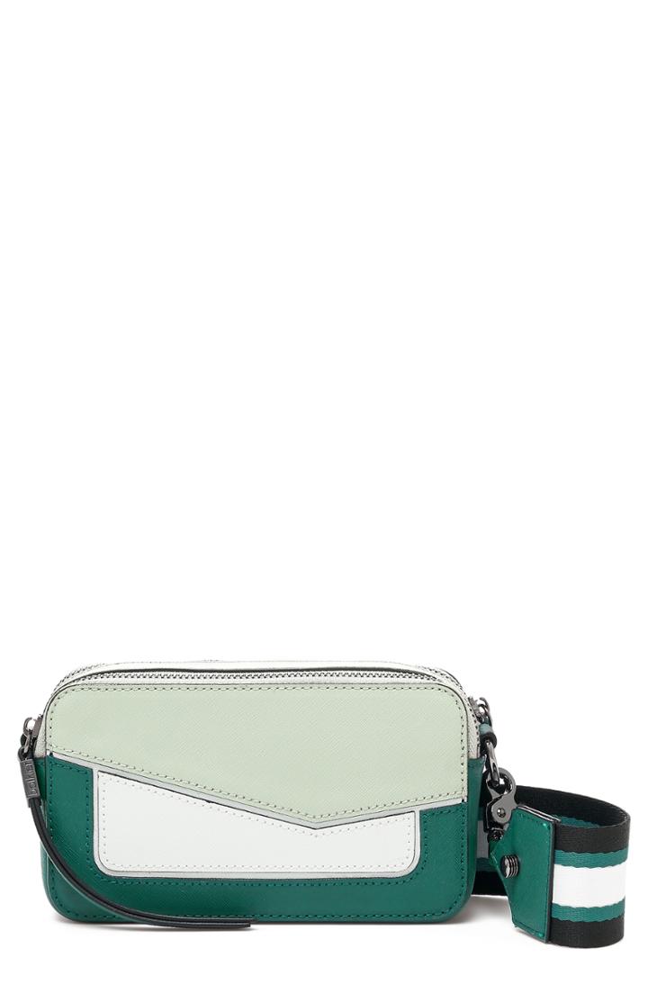 Botkier Cobble Hill Leather Convertible Camera Bag - Green