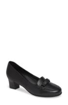 Women's David Tate Perky Loafer Pump M - Black