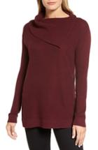 Petite Women's Vince Camuto Sweater, Size P - Burgundy