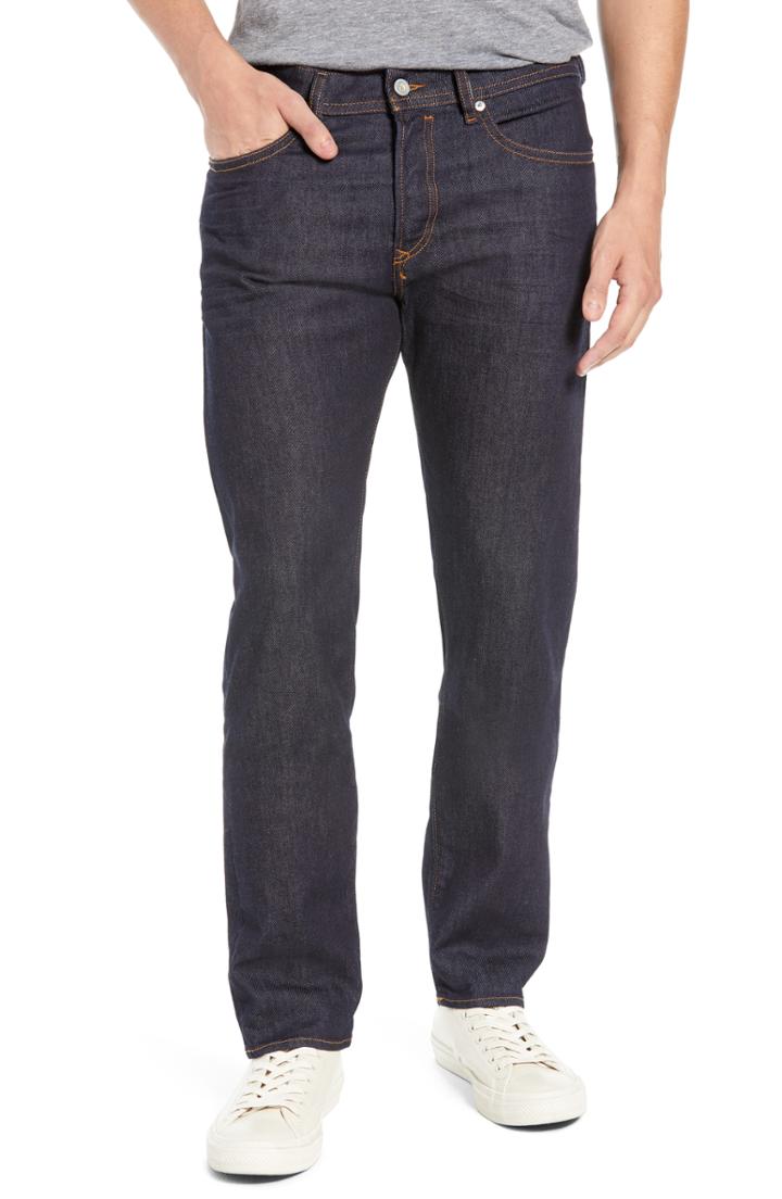 Men's Diesel Buster Slim Straight Leg Jeans - Black