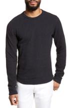 Men's Vince Double Knit Long Sleeve T-shirt - Blue