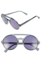 Women's Derek Lam 'morton' 52mm Sunglasses - Grey Smoke