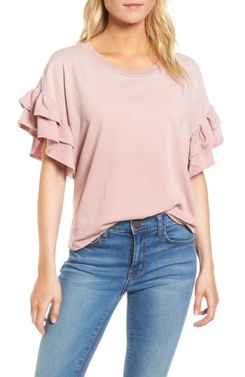 Women's Current/elliott The Carina Tee - Pink