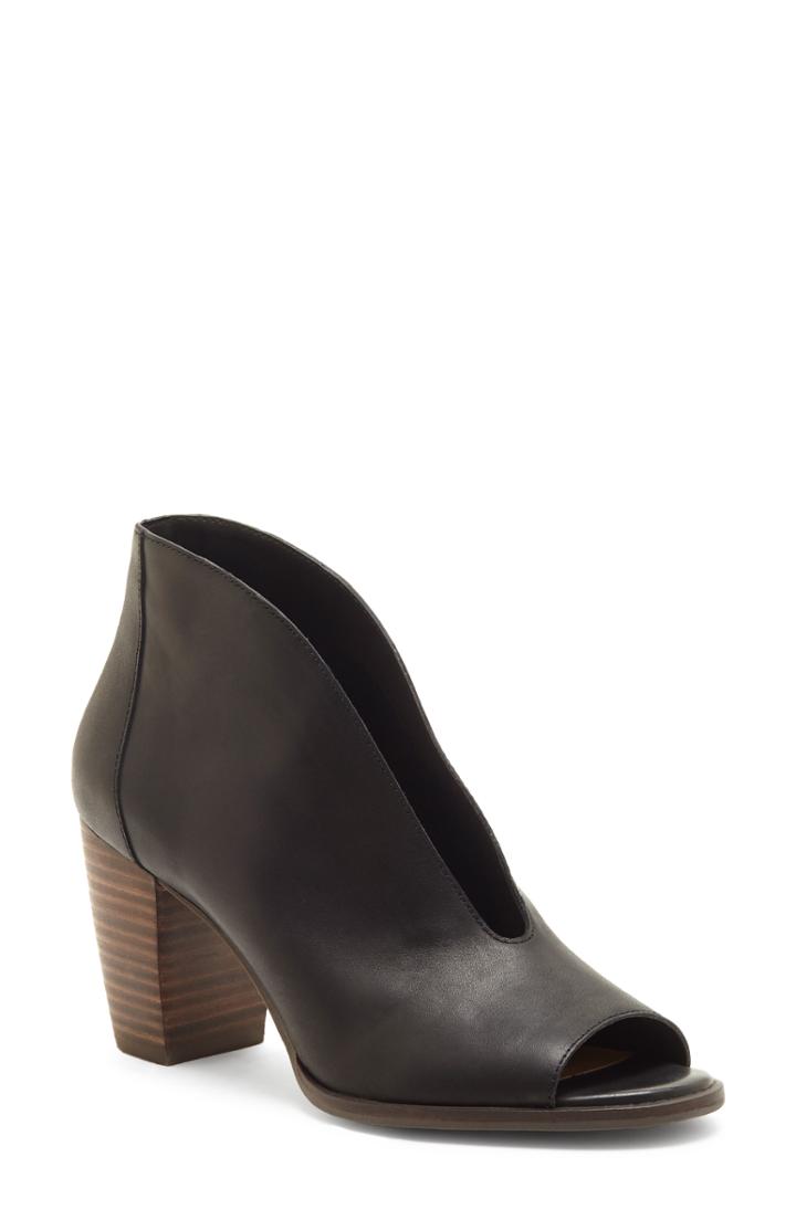 Women's Lucky Brand Joal Bootie .5 M - Black
