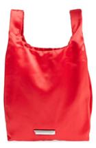 Kendall + Kylie Michelle Satin Shopper - Red