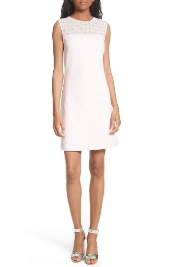 Women's Ted Baker London Danyel Embellished Shift Dress - Pink