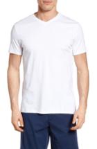 Men's Robert Barakett Georgia Regular Fit V-neck T-shirt - White