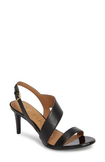 Women's Calvin Klein Lancy Sandal M - Black