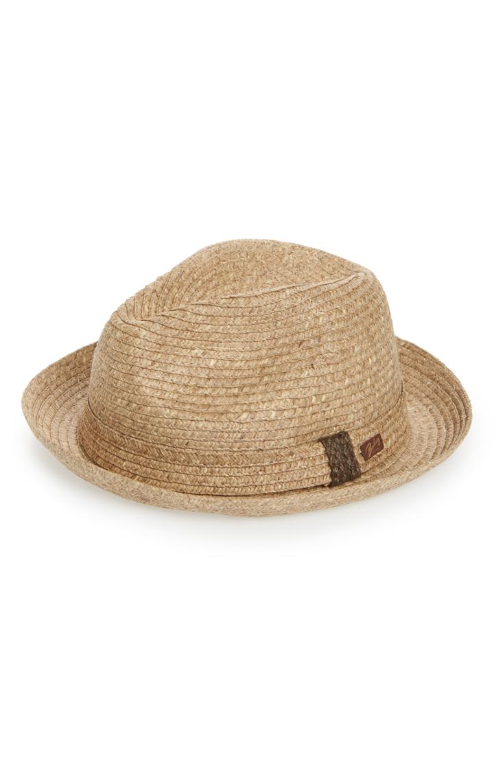 Men's Bailey Frankie Straw Porkpie Hat -
